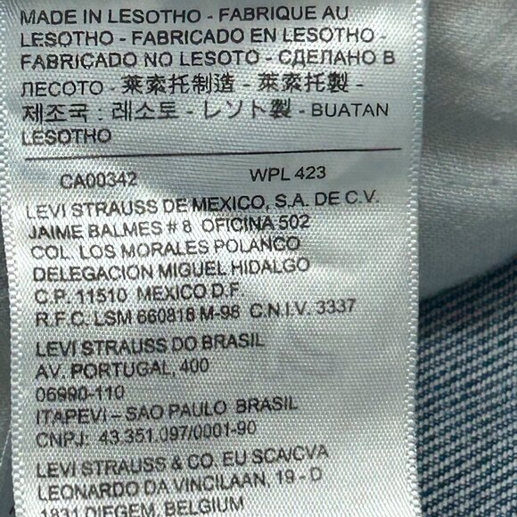 Levis 550 Men's Straight Leg Medium Wash Size 40x30 | 100% Cotton | Classic - Picture 9 of 10